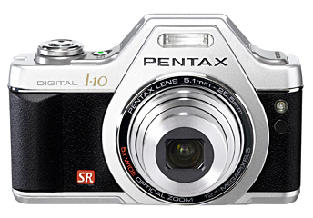 PENTAX Optio I-10 Classic Silver A retro-taste, black-and-silver
