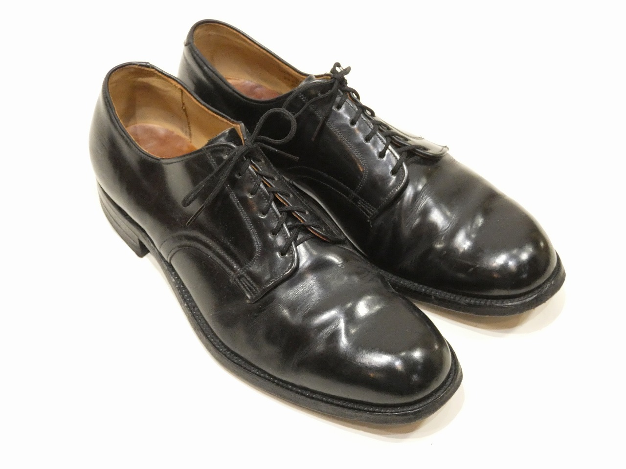 60s '69 US NAVY USN OXFORD SERVICE SHOES 10R - RICUR