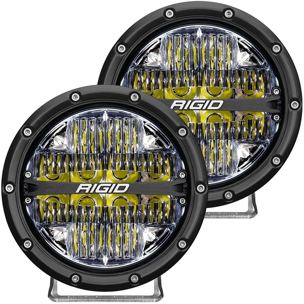 Rigid Industries Shreddy Pair 360-Series 6 Inch Led Off-Road Drive