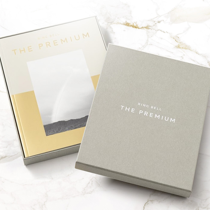 カタログギフト] リンベル ザ・プレミアム パウダーピンク｜カタログ