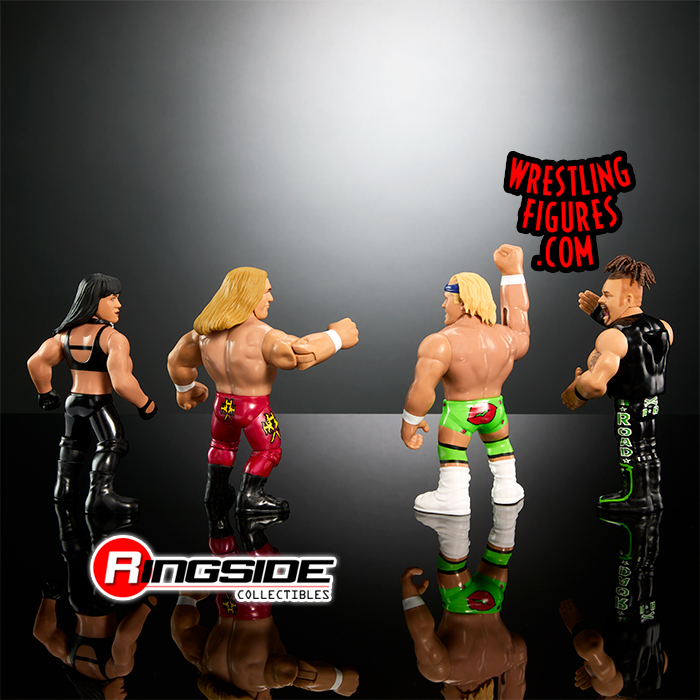 DX WWE Retro 4-Pack Ringside Exclusive (Triple H, Chyna, Road Dogg