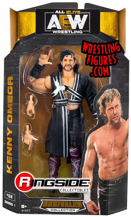 Kenny Omega - AEW Unrivaled 1 Toy Wrestling Action Figure by