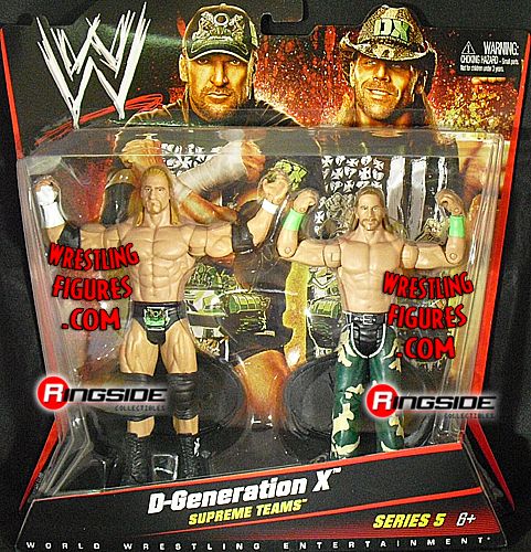 DX (Triple H & Shawn Michaels) - WWE 2-Packs 5 | Ringside Collectibles