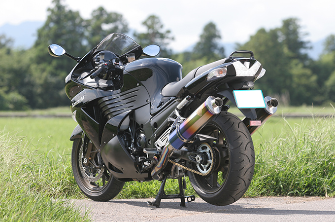 ZZR1400/ZX-14（'06～'07） ワイバン フルエキゾースト/スリップオン