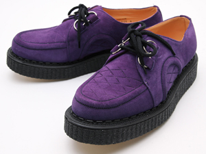 ジョージコックスDACEパープルスエード／ROCK SHOES COMPANY