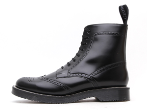 ジョージコックス14986ブラックレザー／ROCK SHOES COMPANY