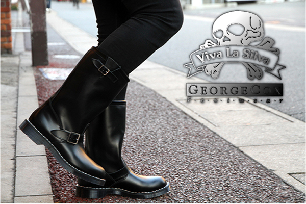 ジョージコックスViva La Silva Engineerboots【COLLABORATION