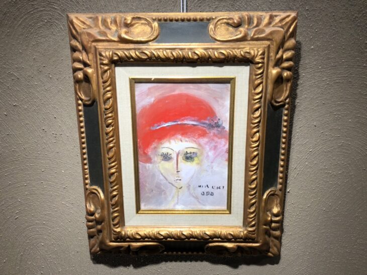 織田 廣喜 作『油彩 少女』 買取価格相場｜骨董品買取 緑和堂