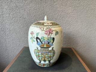 大清康熙年製 花瓶 ｜骨董品買取 緑和堂