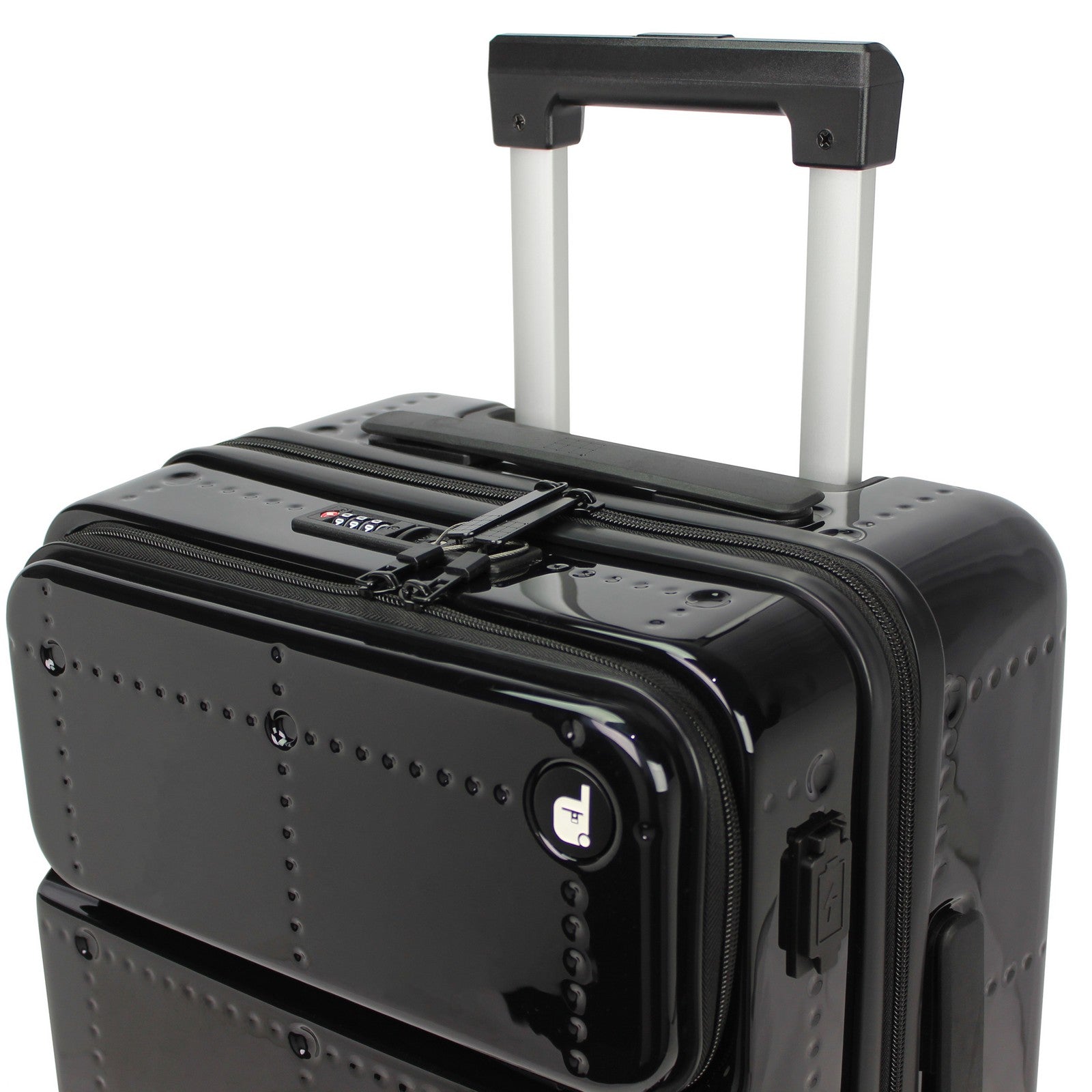 World Traveler Dejuno Avery Smart 20-Inch Carry-On Luggage with USB &