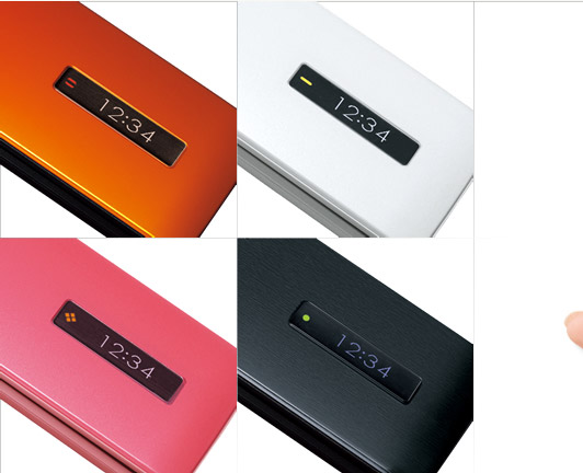 便利機能も充実したスタイリッシュな防水ケータイ SH-03E