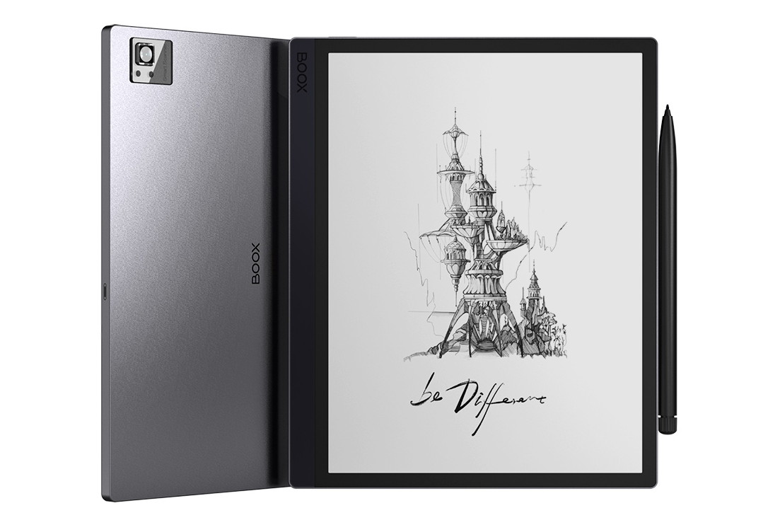 高速表示の10型電子ペーパーAndroidタブレット「BOOX Tab Ultra