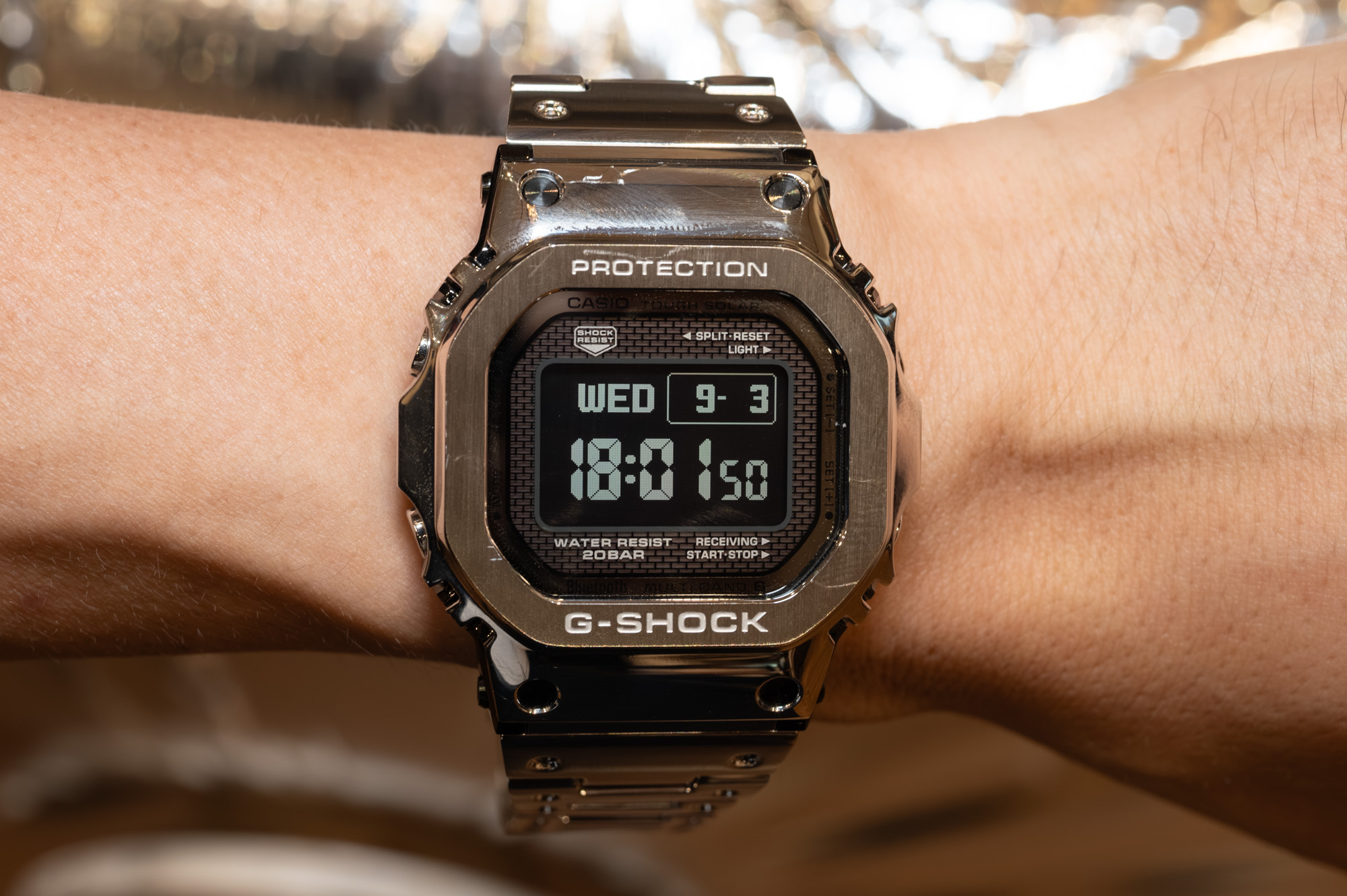 G-SHOCK、MIP液晶と新造フルメタルケース「GMW-BZ5000」 - Impress Watch