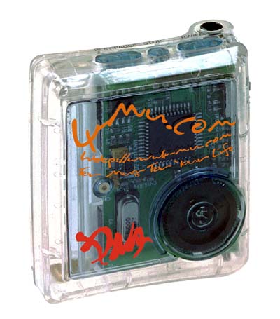 小型MP3プレーヤーのスケルトンモデル発売