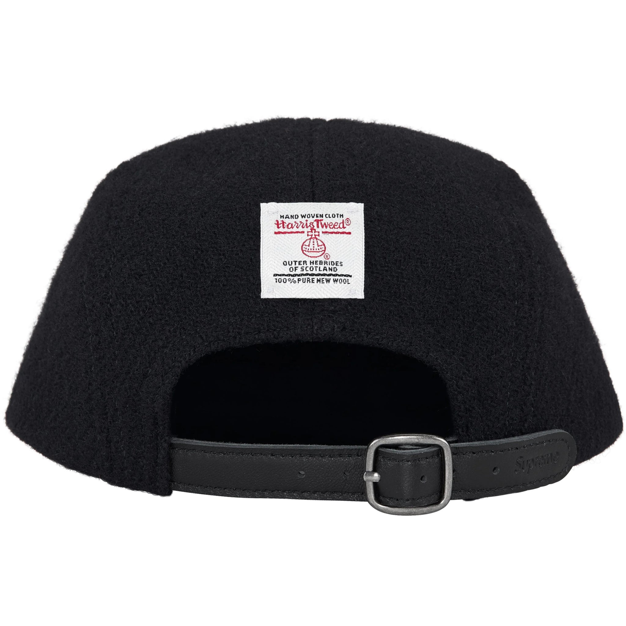 Buy Supreme Harris Tweed Camp Cap 'Black' Online - Waves Au