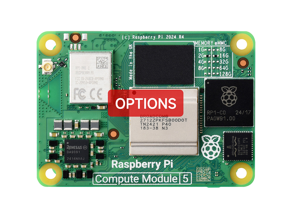 Raspberry Pi Compute Module 5, Delivers The Power Of Raspberry Pi