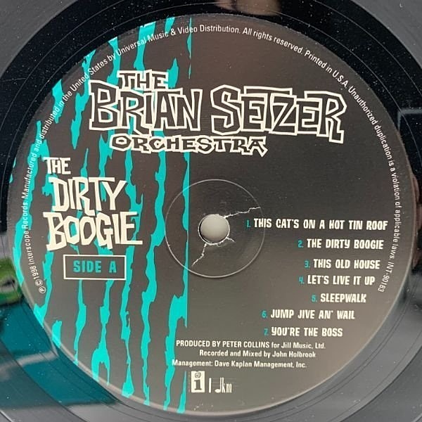 BRIAN SETZER / The Dirty Boogie (LP) / Interscope | WAXPEND RECORDS