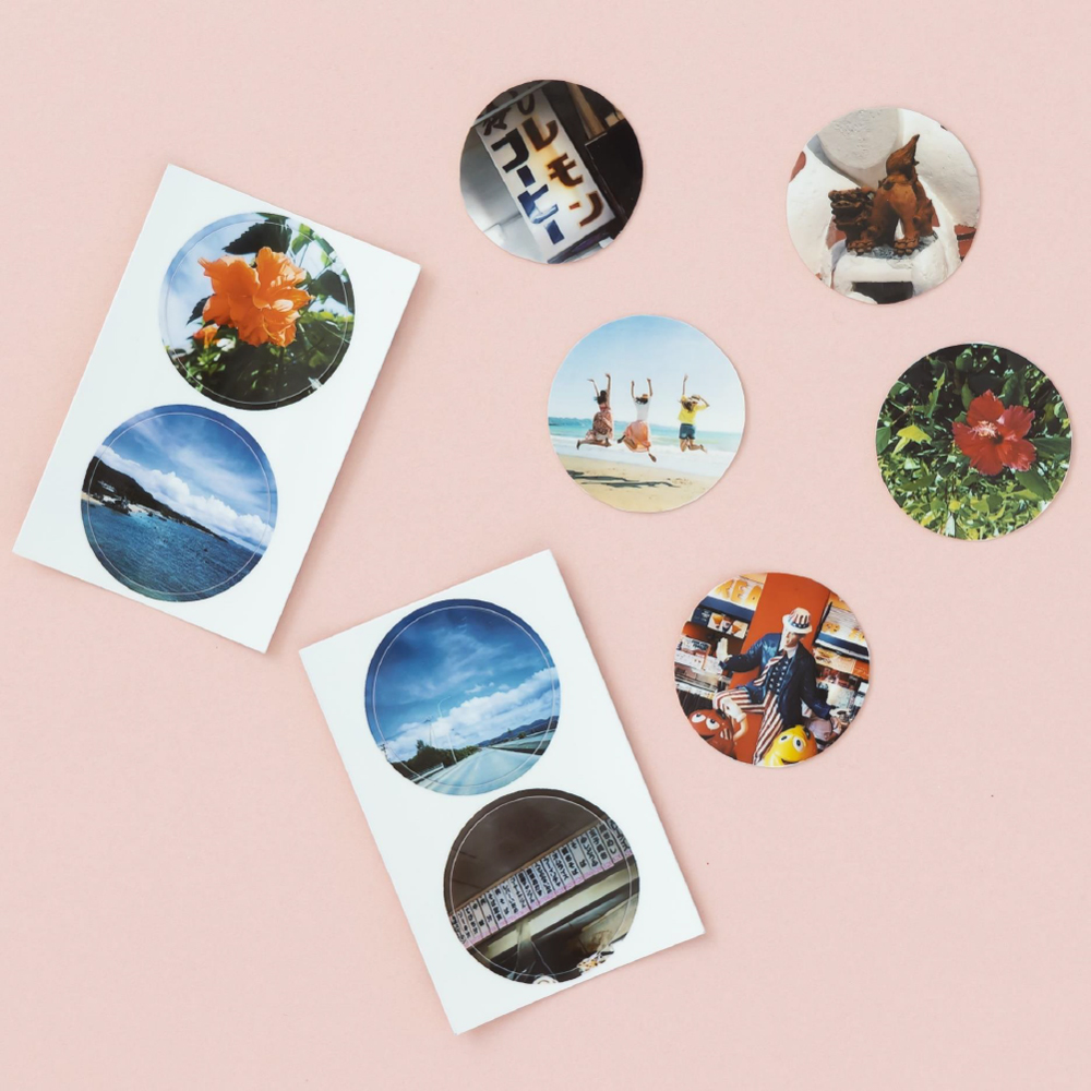 キャノン Canon スマホプリンター用 ZINKフォトペーパー・丸形シール