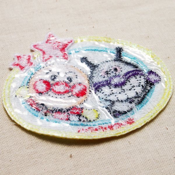 きらきらワッペン それいけアンパンマン アンパンマン&ばいきんまん
