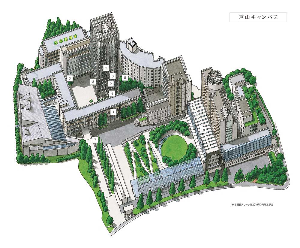 キャンパスはミュージアム | 早稲田大学 校友会
