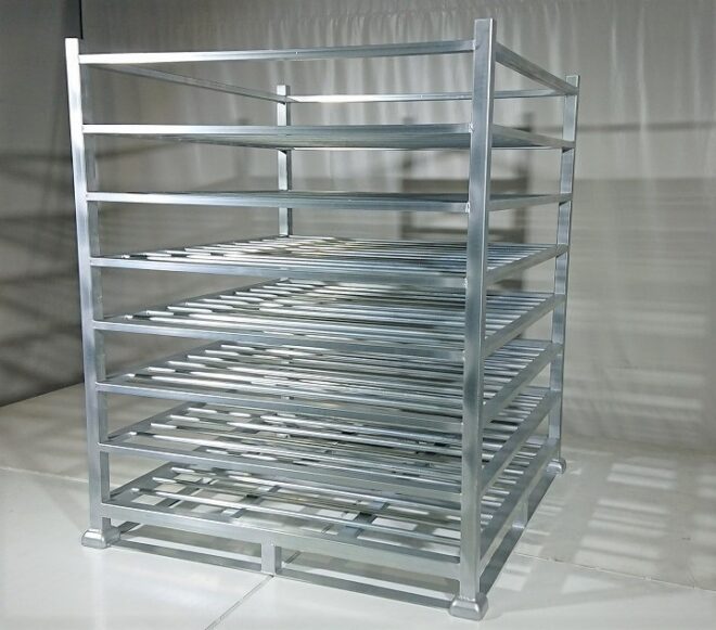 凍結棚（業務用冷凍庫棚）｜和新工業株式会社オーダーメイド機器