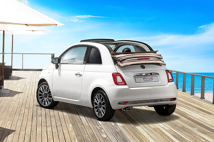 特別なソフトトップの「フィアット500C」限定発売 【ニュース】 - webCG