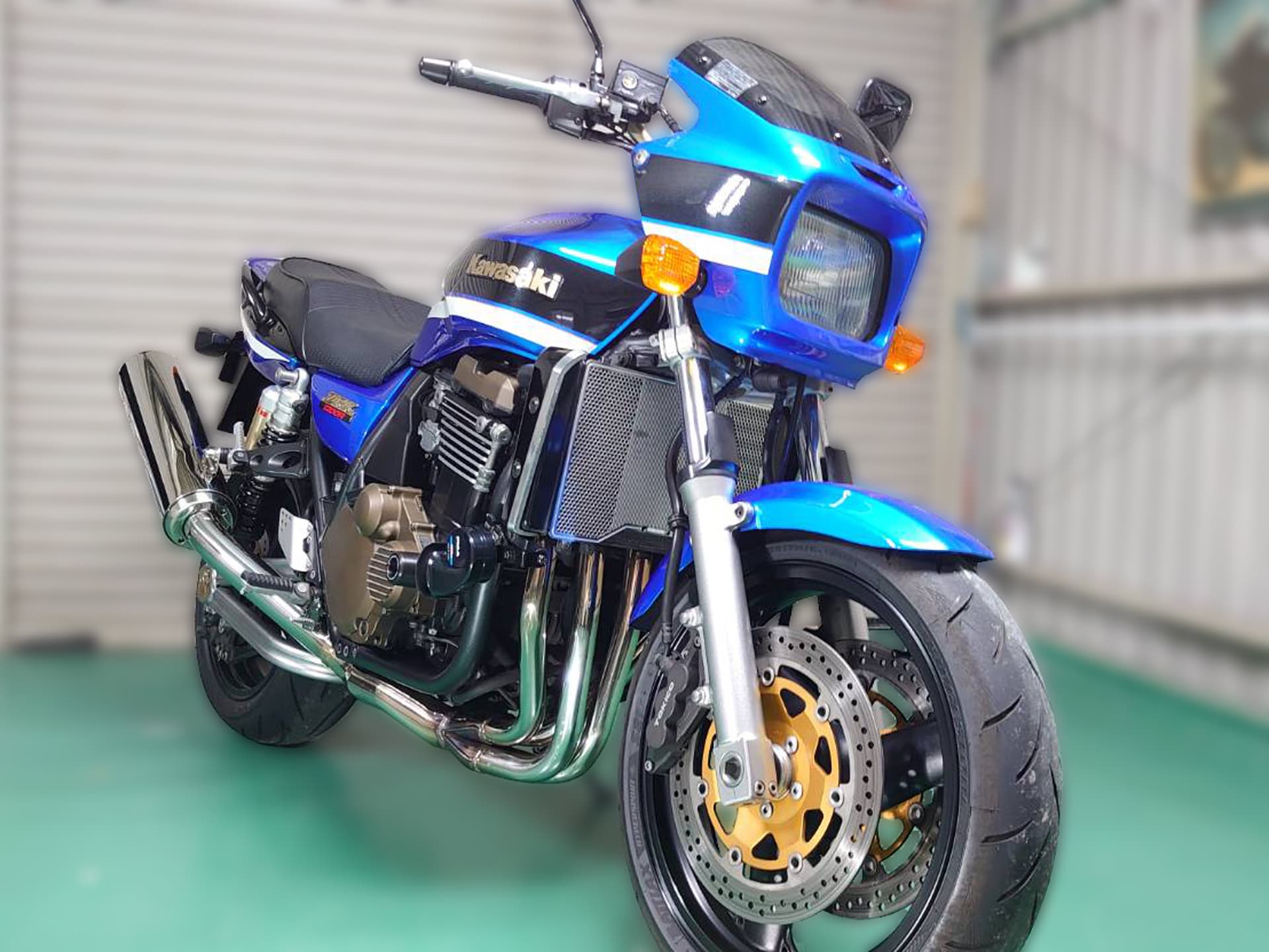 ZRX1100/ZRX1200用ラジエターコアガード