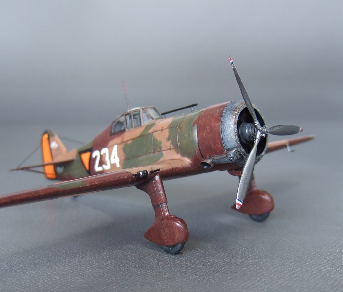 フォッカーD21オランダ空軍(MPM 1/72)＞飛行機プラモデル製作＞2022年6月号
