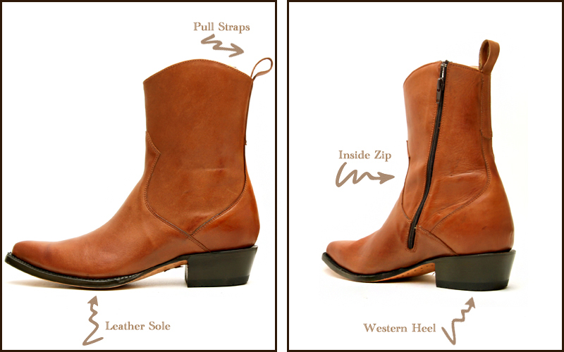 ハカ（Botas Jaca）3086 Atanado Miel の詳細ページです｜Western