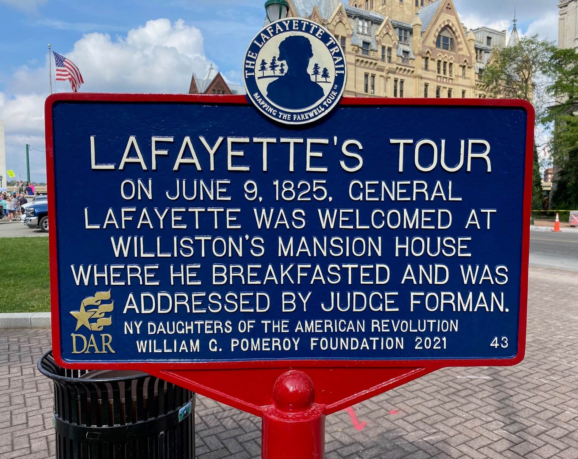 LAFAYETTE'S TOUR | William G. Pomeroy Foundation