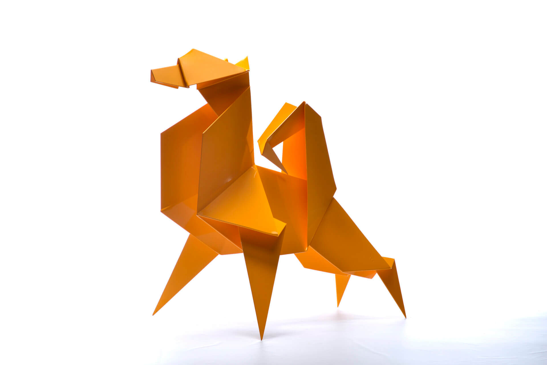 Prismatic Menagerie: Origami-Inspired Sculptures by Hacer