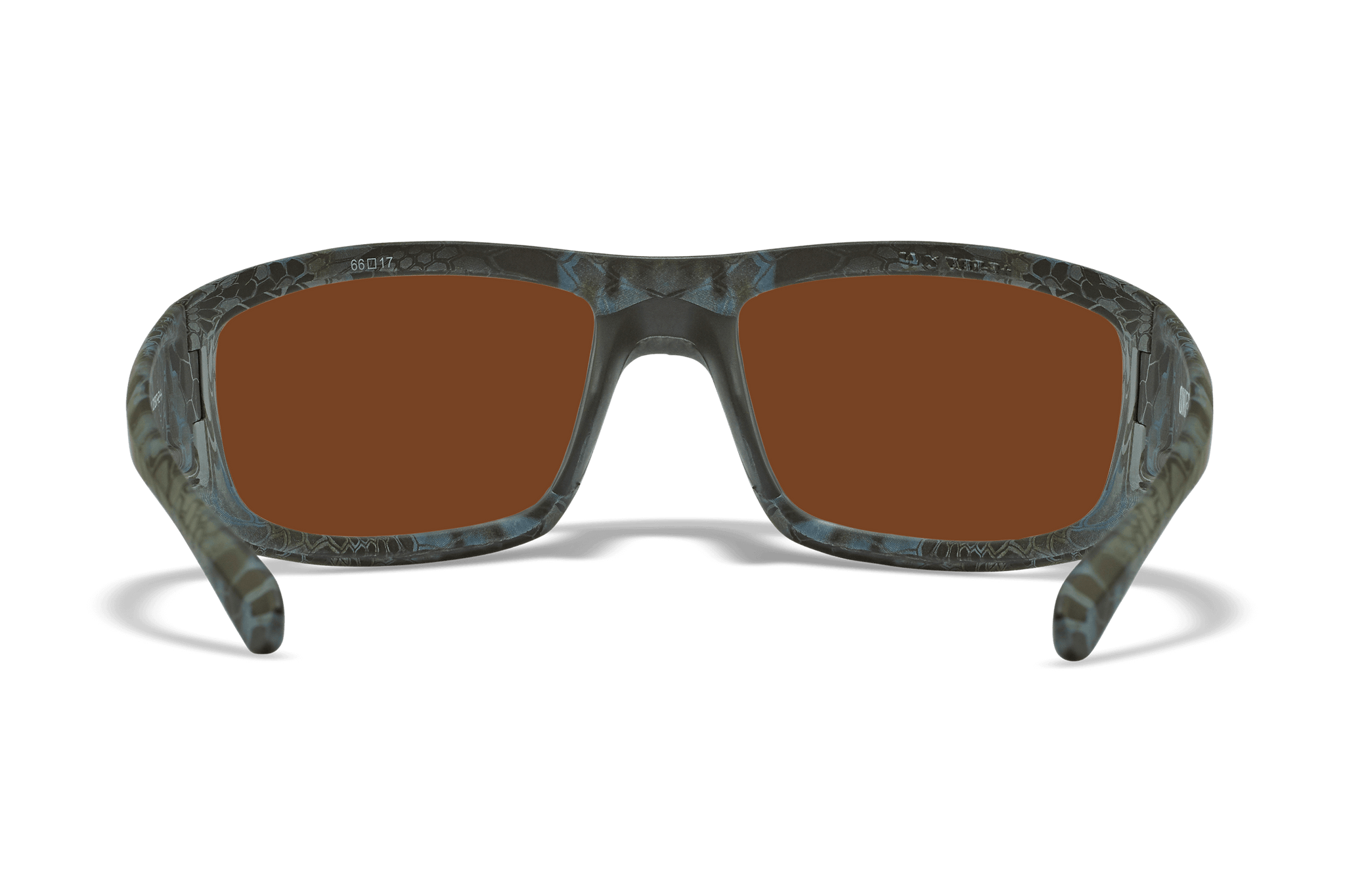 Kryptek® WX Omega Sunglasses - CAPTIVATE™ Polarized Green Mirror