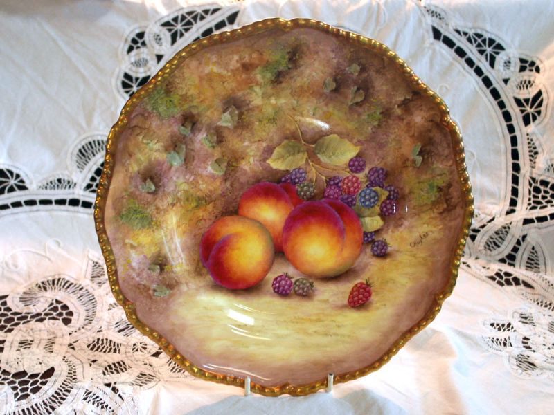 プレート オーチャード フルーツ Royal Worcester ロイヤル ウースター