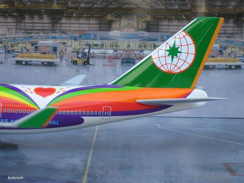 Wings900 - 1:200 Risesoon EVA Air Boeing 747-400 Koala Festival
