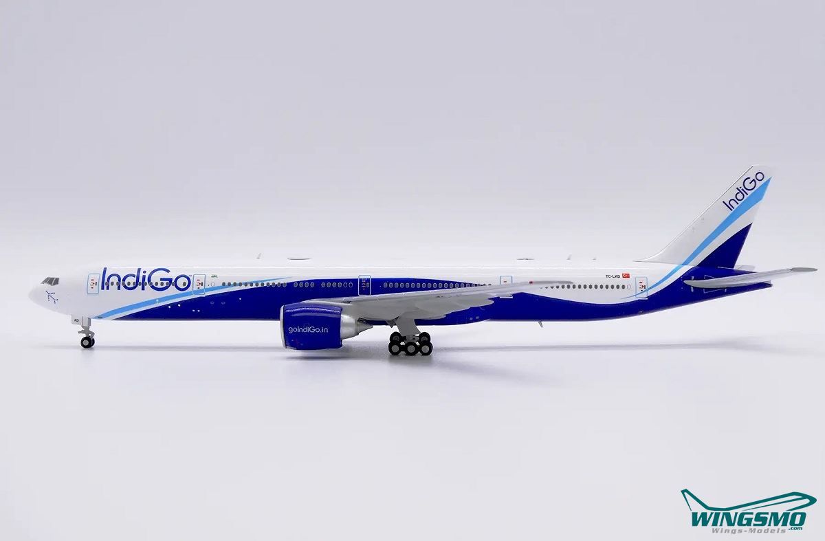 JC Wings IndiGo Boeing 777-300ER TC-LKD LH4344 | WINGSMO.com