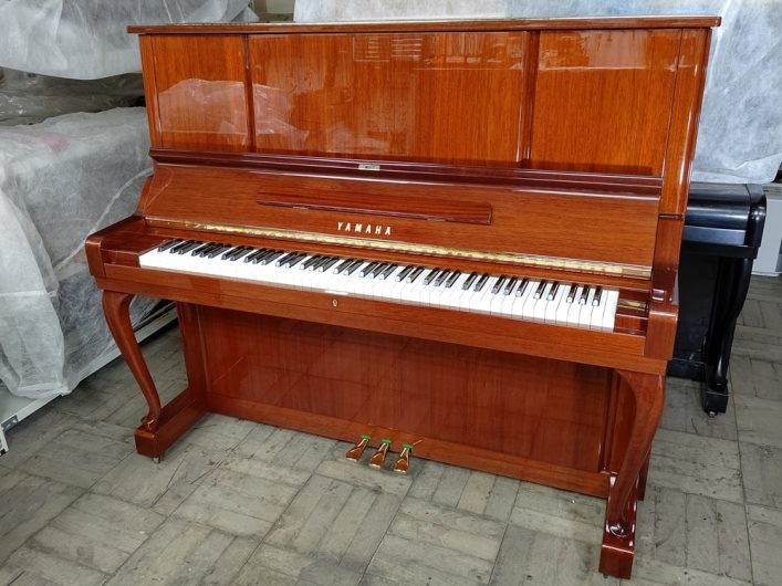 2020/12/06 水害のピアノ(ヤマハW106B)を修理しました。