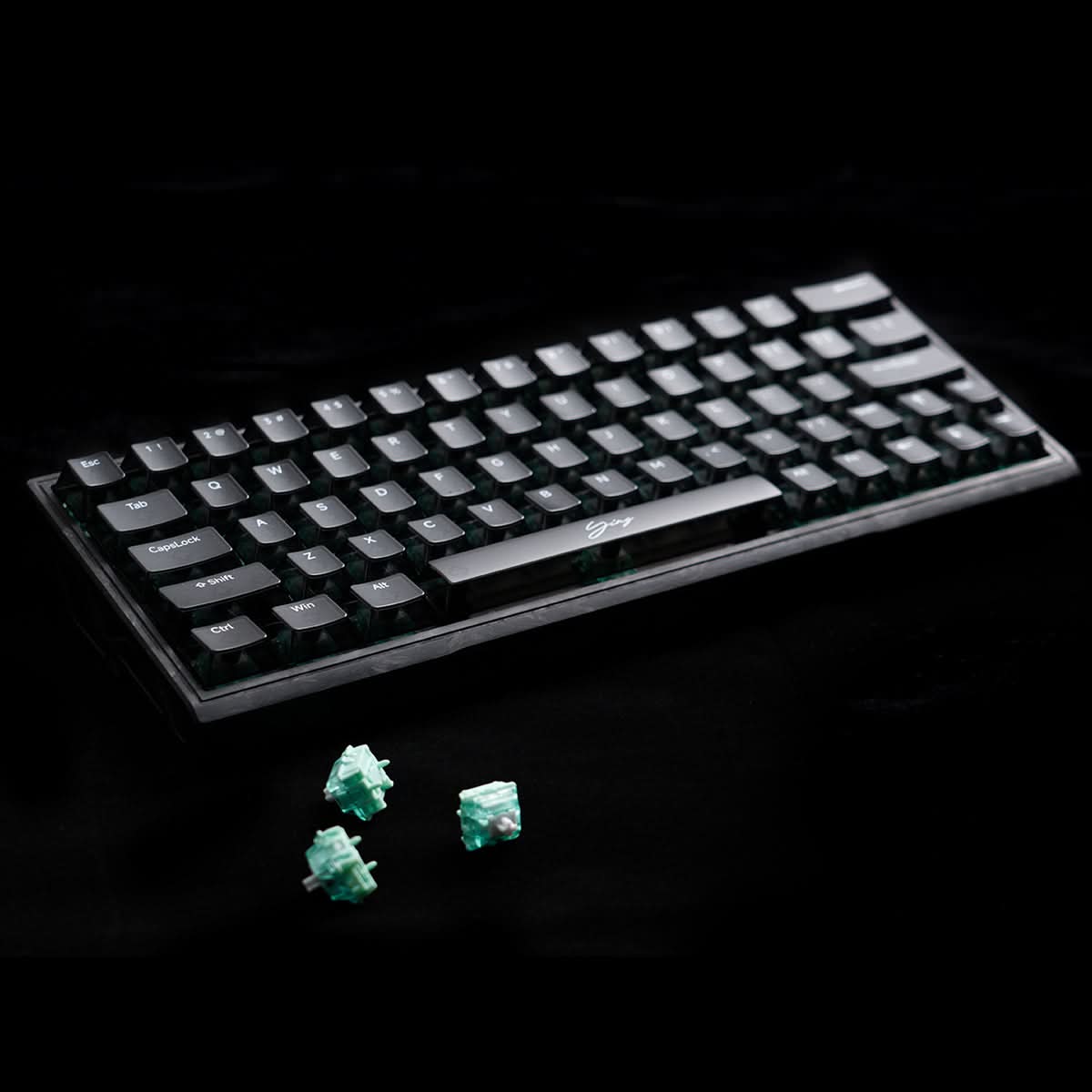 YING63 Forged Carbon Fiber Keyboard – WLmouse