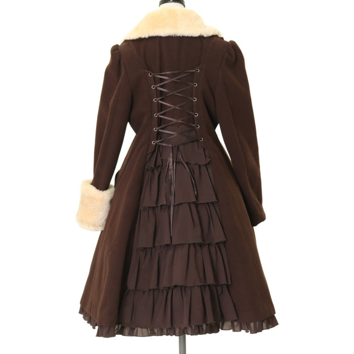 USED】フェザーローズ刺繍のケープ付きコート | ALICE and the PIRATES