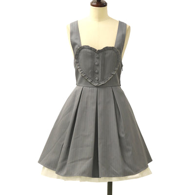 USED】花鳥風月～乙女のはなごろも～プリーツジャンパースカート