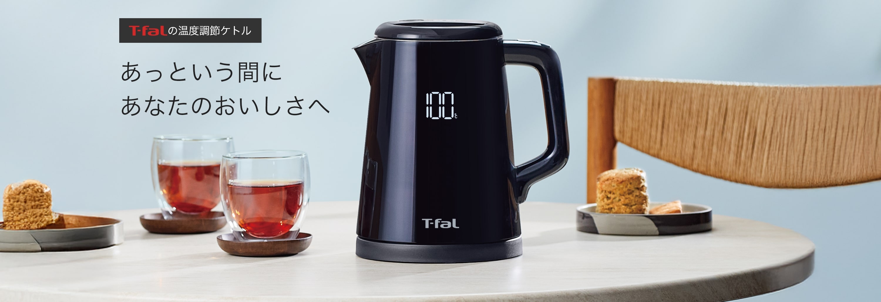 温度コントロールケトル | 電気ケトル | ティファール公式サイト