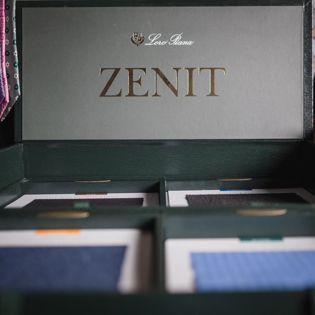 横浜テーラーナガサカ期間限定、ロロピアーナの最高級【ZENITゼニス