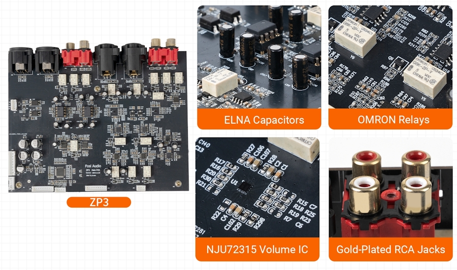 Listening test] Fosi Audio ZP3 balanced preamplifier