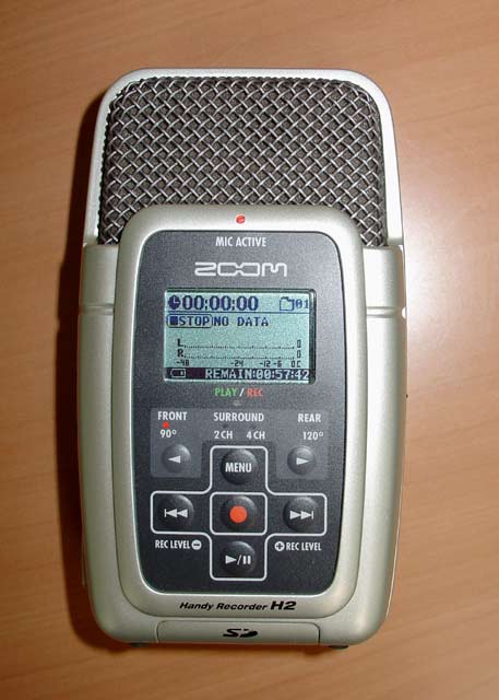 Zoom H2 portable solid state recorder - [English]