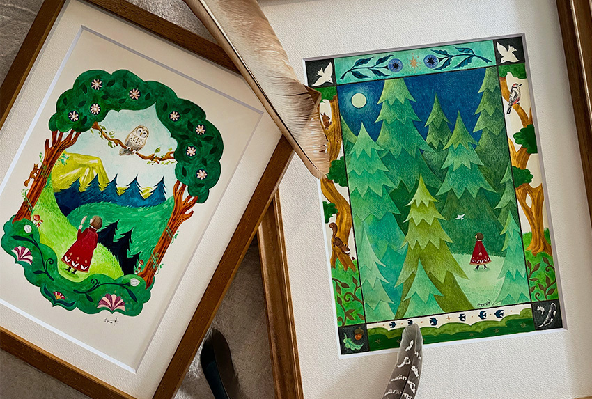 tera個展『ふくろうの羽音がきこえたら』 | タッチアンドフロー｜TOUCH