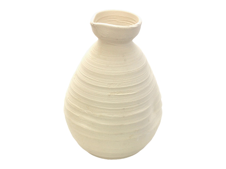 素焼素地 2合徳利 | 陶芸ショップ.コム / 陶芸用品・陶芸材料の専門店