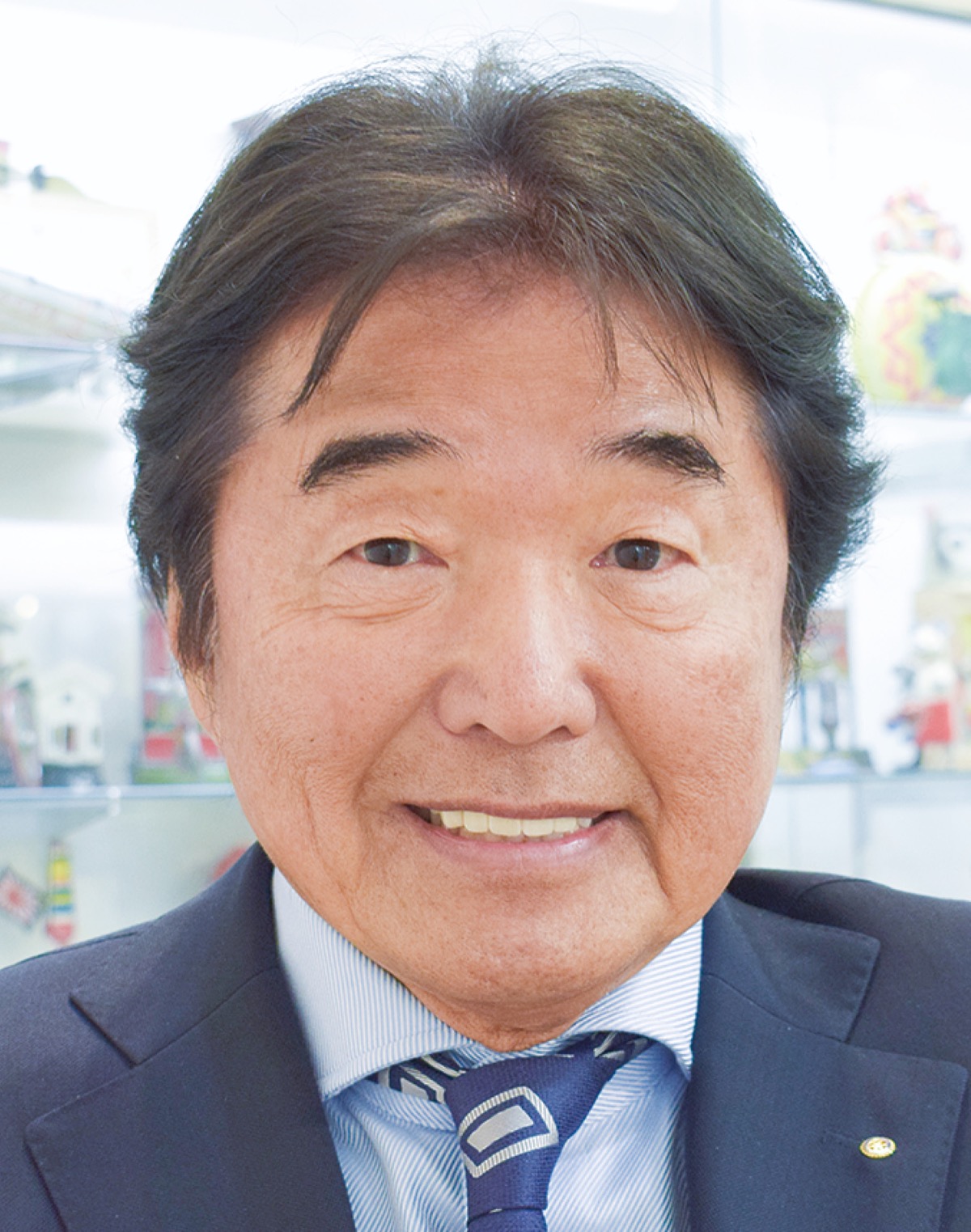 ブリキのおもちゃコレクターの第一人者で、10月にみなとみらいに博物館