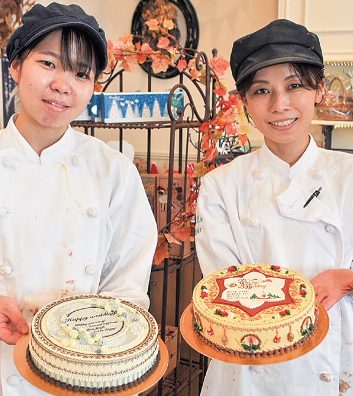 忠生の洋菓子店パティシエ 「銀」ダブル受賞 最規模のケーキコンテスト