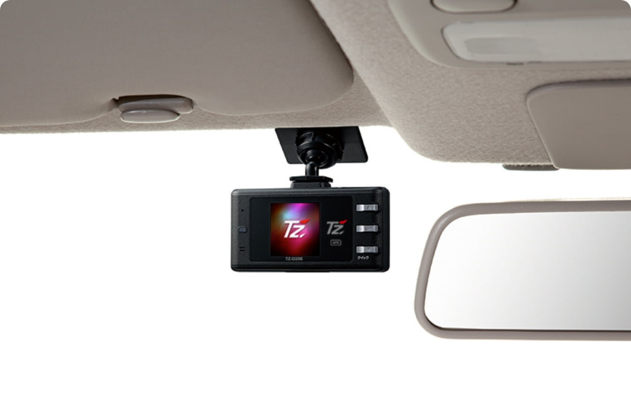 1カメラドライブレコーダー TZ-D206|TZ商品|トヨタモビリティパーツ
