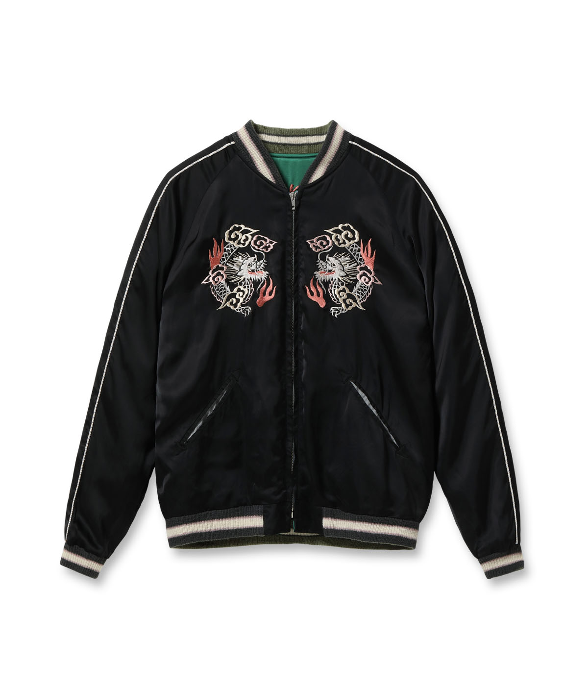 Lot No. TT15619-119 / Early 1950s Style Acetate Souvenir Jacket