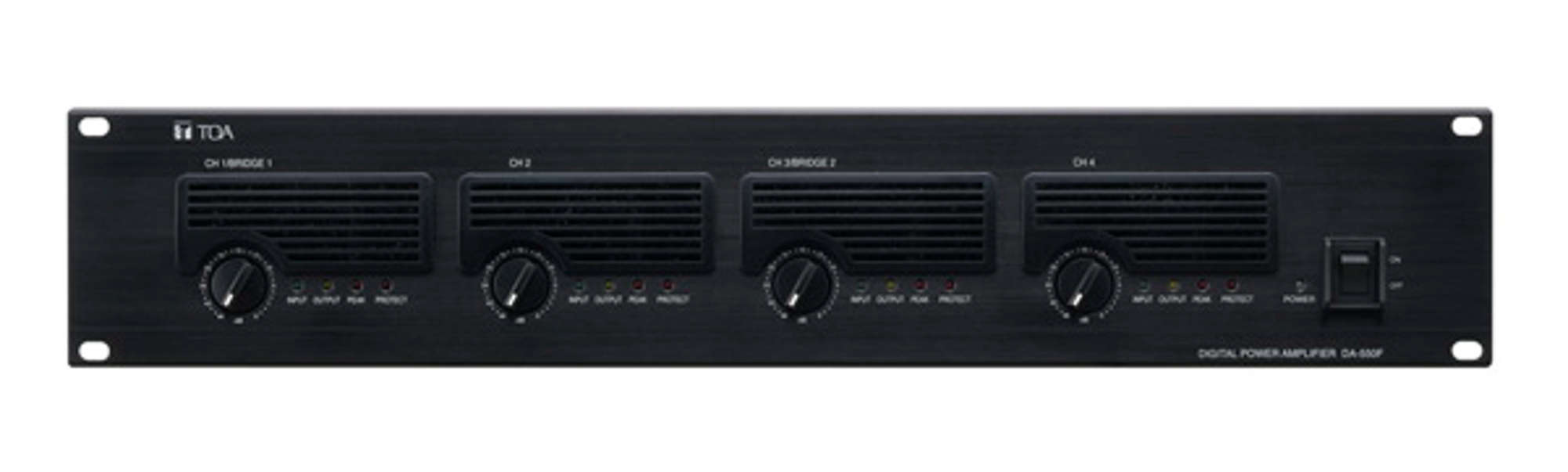 デジタルパワ－アンプ 550W×4ch (DA-550F) | TOA株式会社